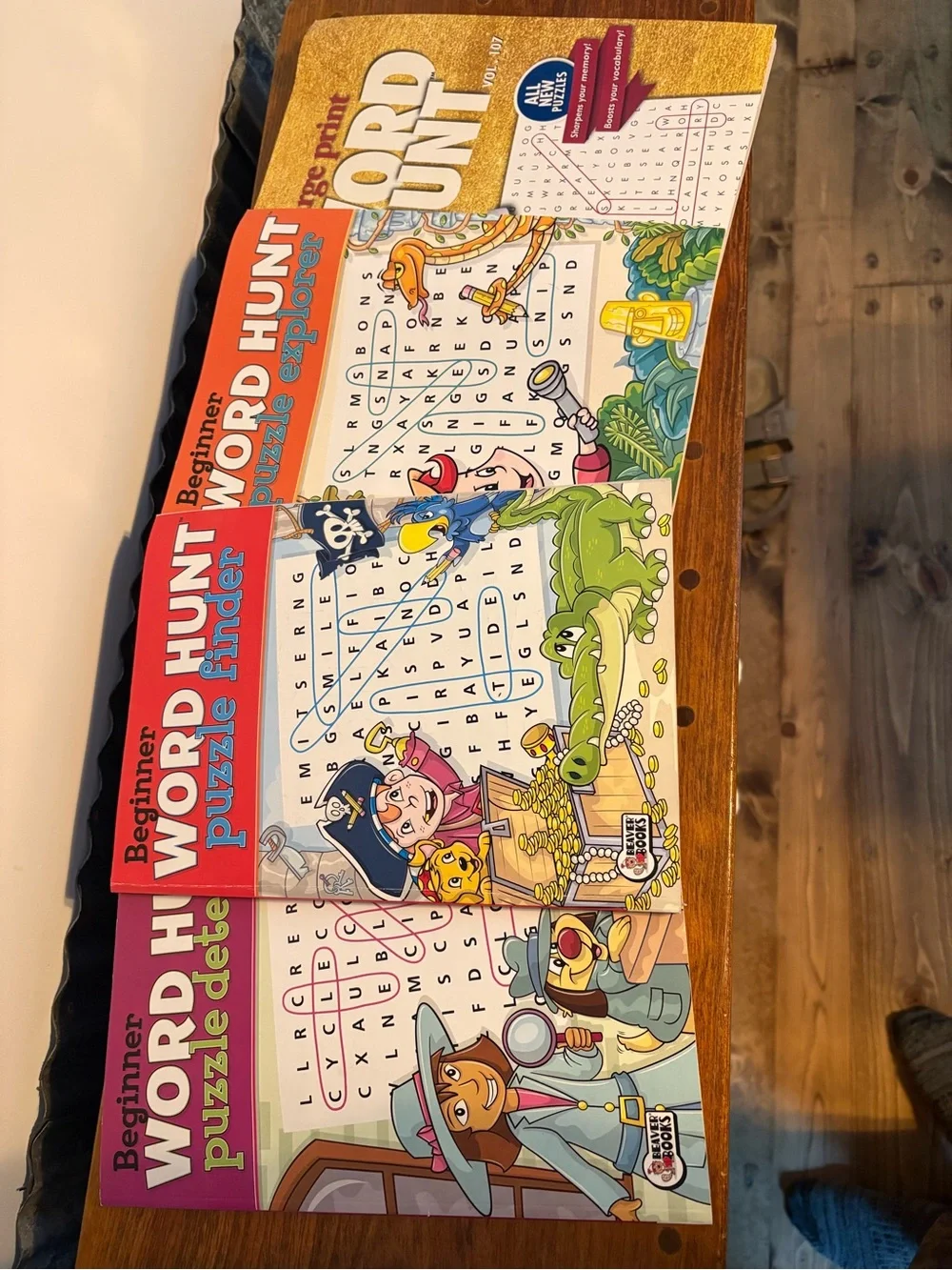 Beginner first first word search books and bonus large search